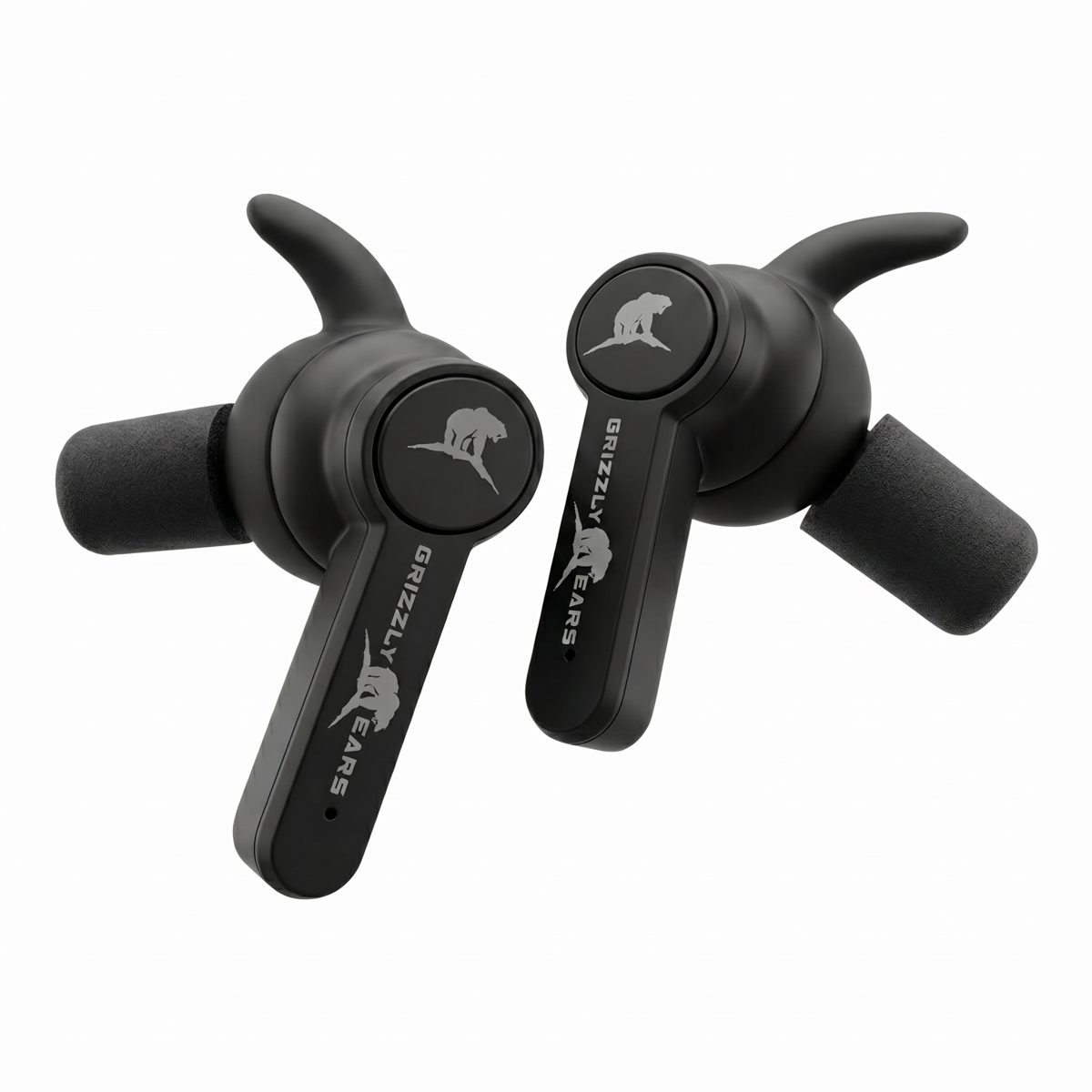 Grizzly Ears APEX – aktivt in-ear-hörselskydd med laddningsetui