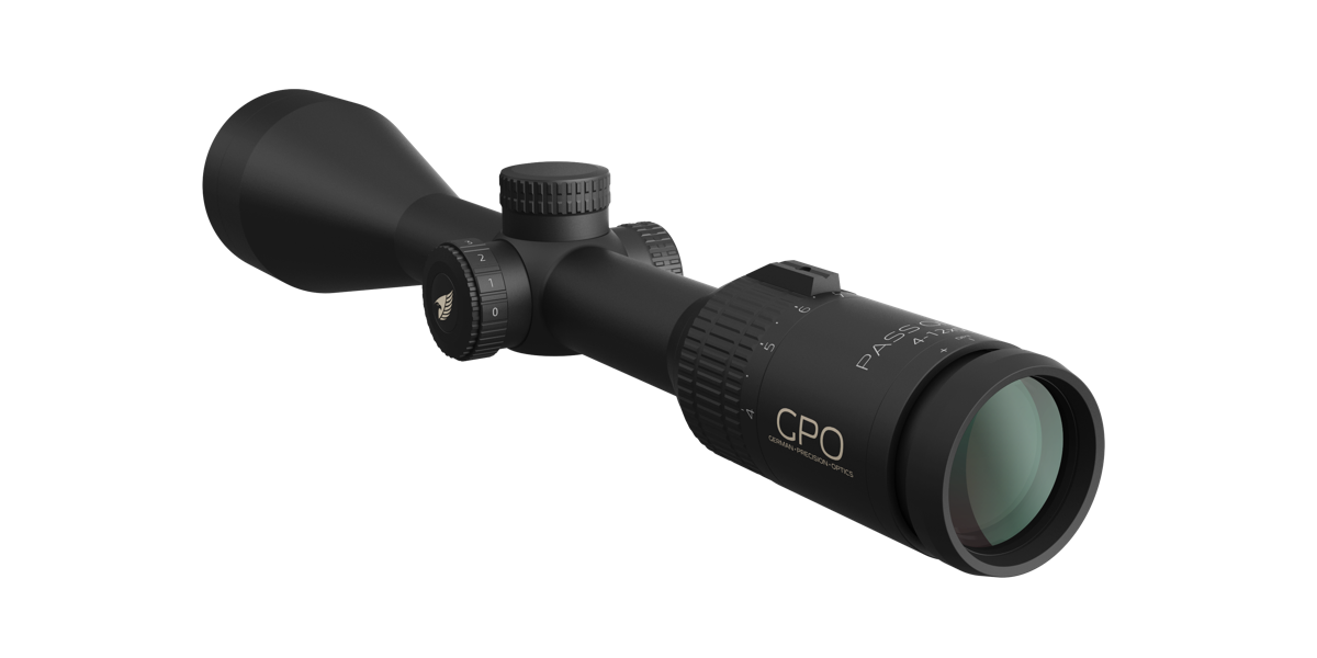 GPO PASSION 3X 4-12x50i – kikarsikte med belyst G4i-absehen