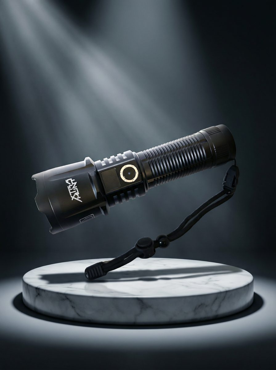 Xtrahunt Titan Power Torch – kraftfull 30W jaktficklampa med OLED