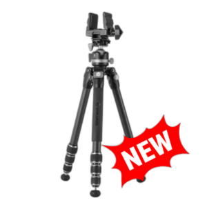 Vanguard Endeavor BT 264CGM65 kompakt kolfiberstativ med LB-55 kulhuvud och GM-65 gevärsfäste