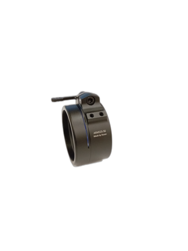 Rusan ARM52 QR-adapter M52x0.75 – snabbfästklämma för termisk clip-on-enhet med eget trådkors