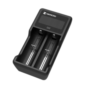 HIKMICRO Batteriladdare HM-5202AZC – dubbel LCD-laddare för 18650 & CR123A