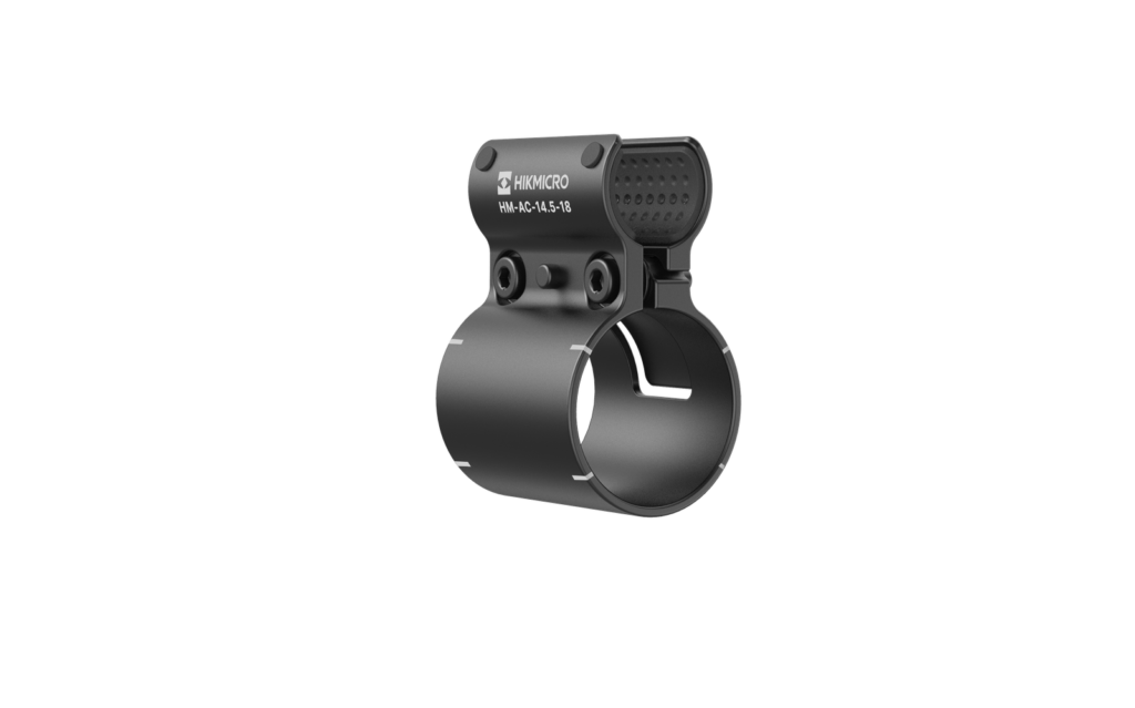 HIKMICRO HIKCam pipmontage HM-AC-14.5-18 snett framifrån med gummerad klämma