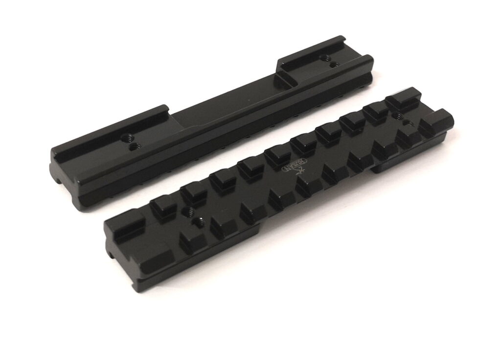 Rusan Picatinny-skena för CZ 452/453/450/457/511/512/513 – stål – artikelnummer 010-35