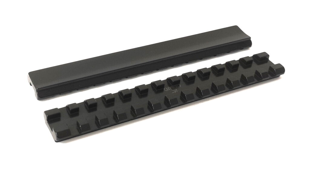 Rusan Picatinny-skena för Steyr SBS, Classic, CLII, SM12, utan hål – stål – artikelnummer 010-18-0-L140
